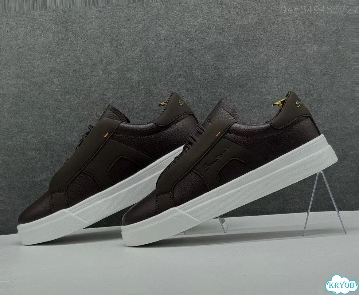 Кроссовки Santoni фото 10