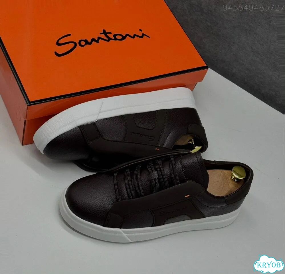 Кроссовки Santoni фото 2
