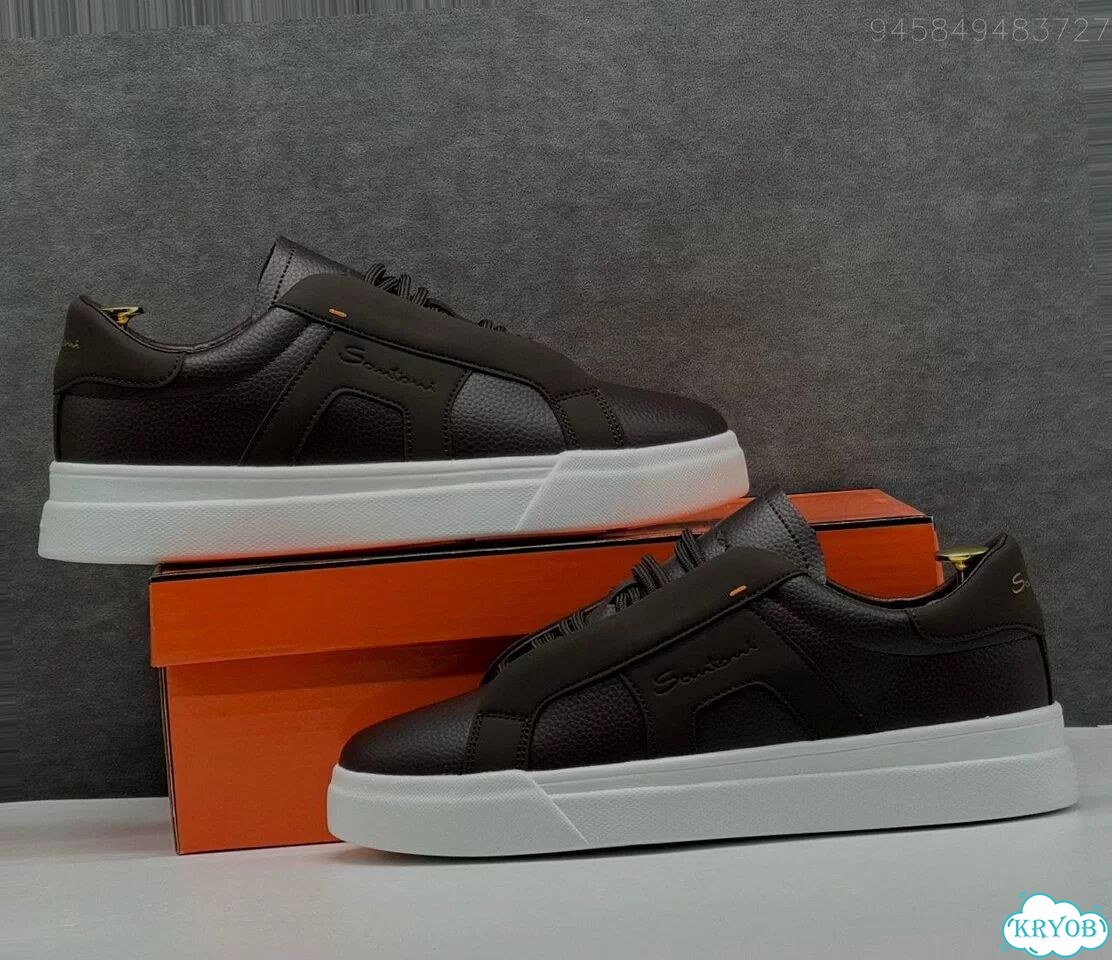Кроссовки Santoni фото 4