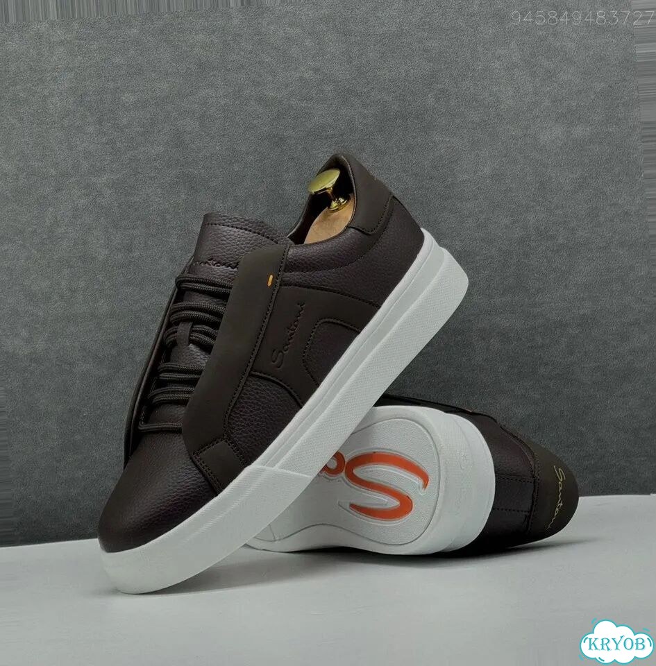 Кроссовки Santoni фото 5