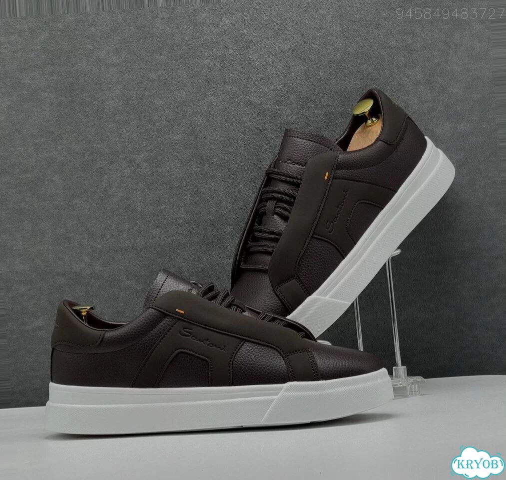 Кроссовки Santoni фото 7