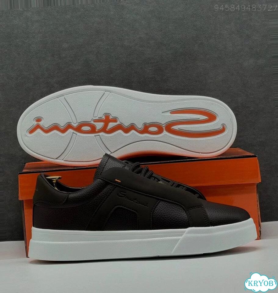 Кроссовки Santoni фото 9