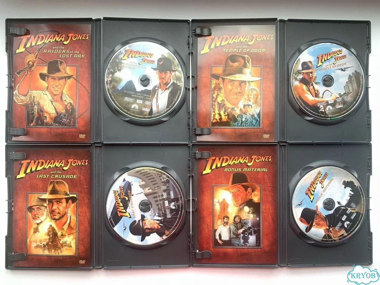 Indiana Jones Complete Collection (4 DVD) фото 5