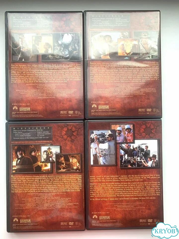 Indiana Jones Complete Collection (4 DVD) фото 6