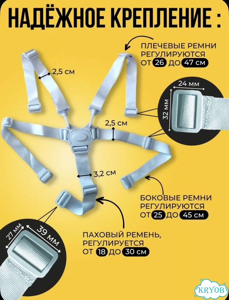 Ремни на peg perego siesta фото 3