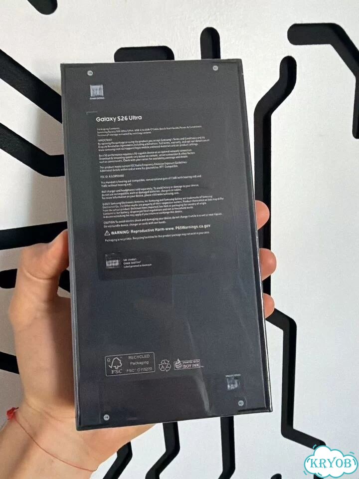 Samsung Galaxy S26 Ultra, 16/1 ТБ, SIM + eSIM фото 1
