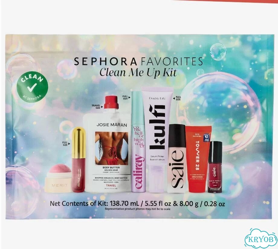 Sephora Favorites Набор косметики Clean Me Up Kit фото 1