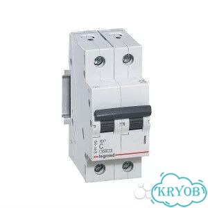 Автомат Legrand RX3 2P C10A 4.5кА фото 1