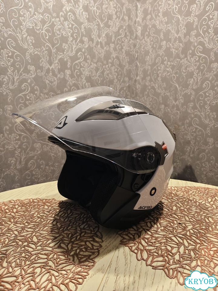 Шлем Acerbis JET firstway white glossy S фото 2