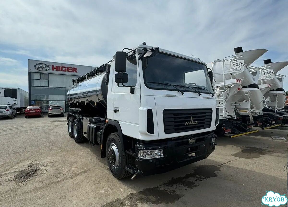 Цистерна для перевозки пищевых жидкостей 14 м³ Спектр-Авто на МАЗ 631226-585-042, 2024 фото 1