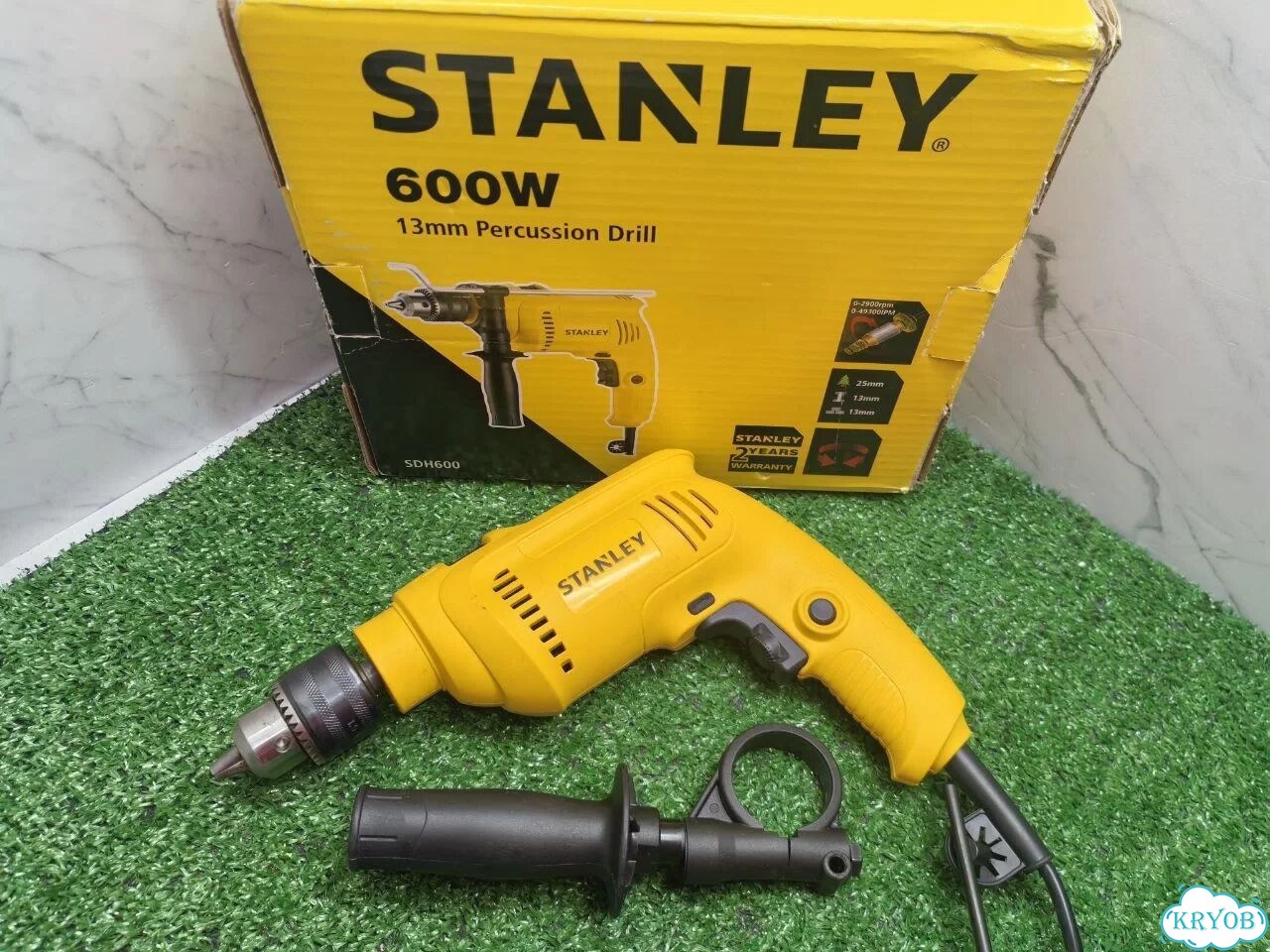 Ударная сетевая дрель Stanley SDH600 фото 1