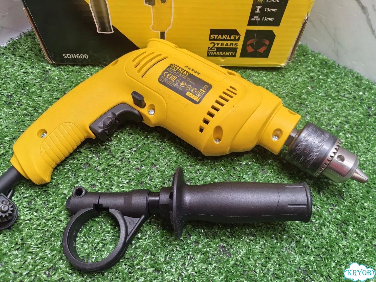 Ударная сетевая дрель Stanley SDH600 фото 2