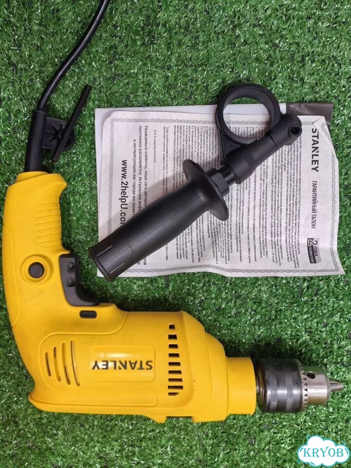 Ударная сетевая дрель Stanley SDH600 фото 3