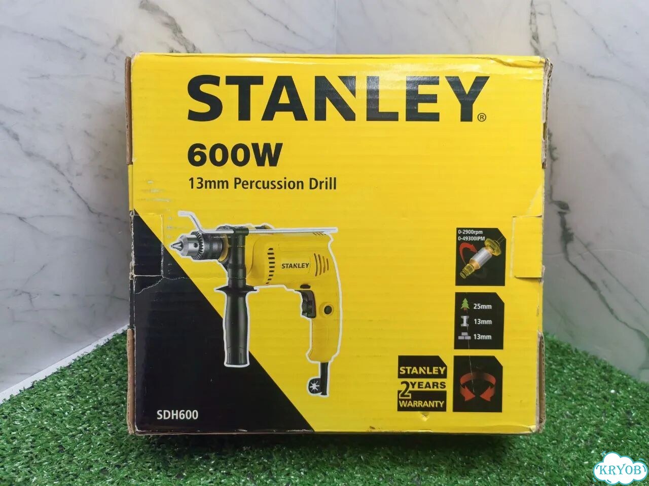Ударная сетевая дрель Stanley SDH600 фото 5