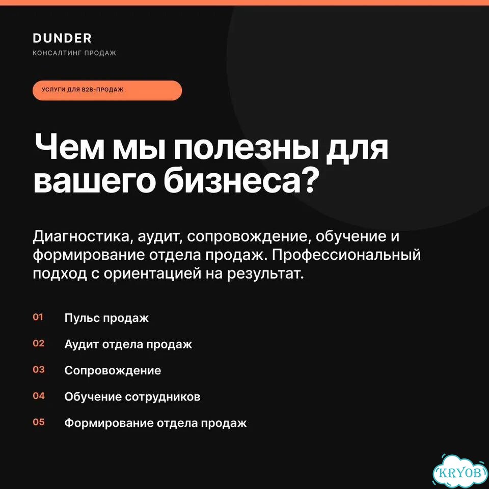 Разбор отдела продаж для бизнеса фото 1