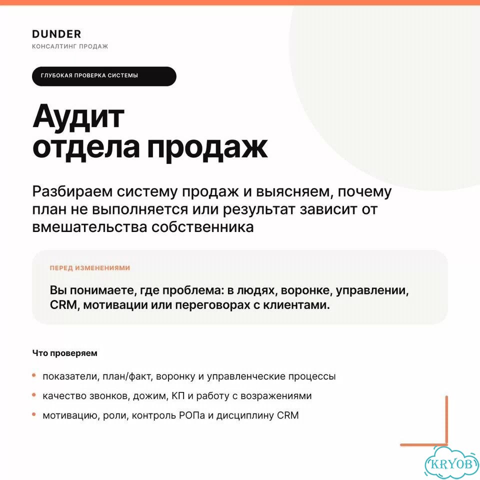 Разбор отдела продаж для бизнеса фото 4