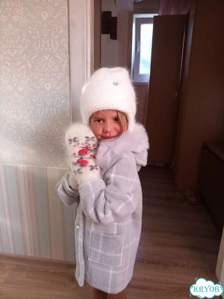 Пальто для девочки 116 122 фото 1