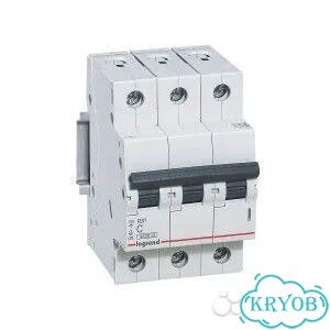 Автомат Legrand RX3 3P C25A 4.5кА фото 1