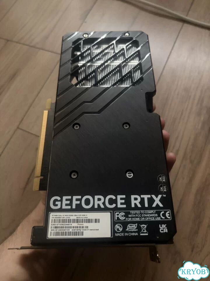 Palit Dual RTX 4060 фото 3