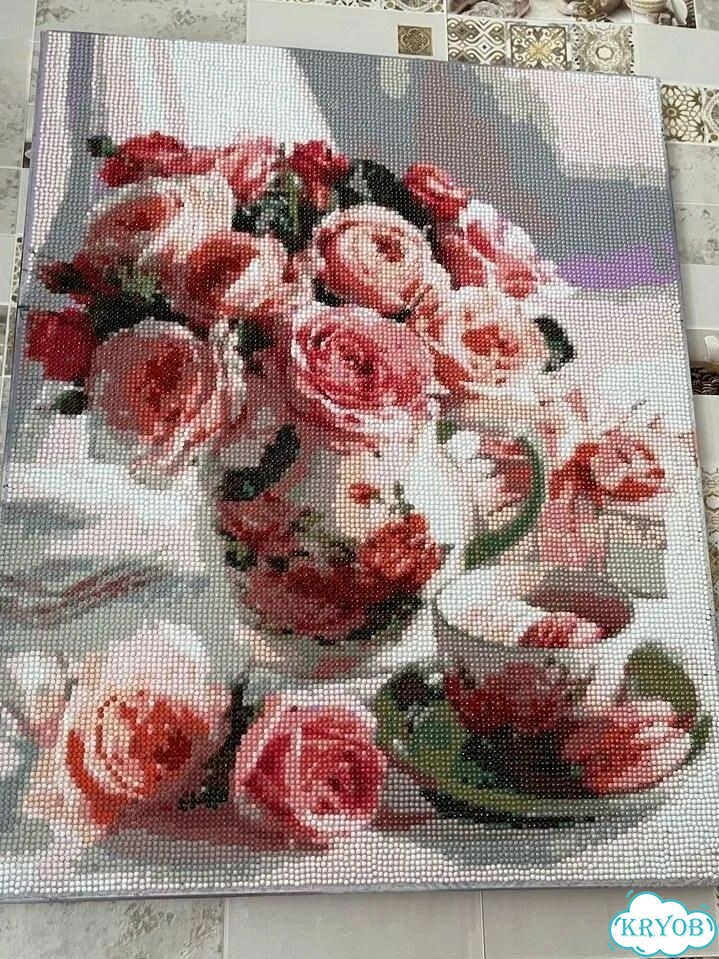 Картина из алмазной мозаики фото 1