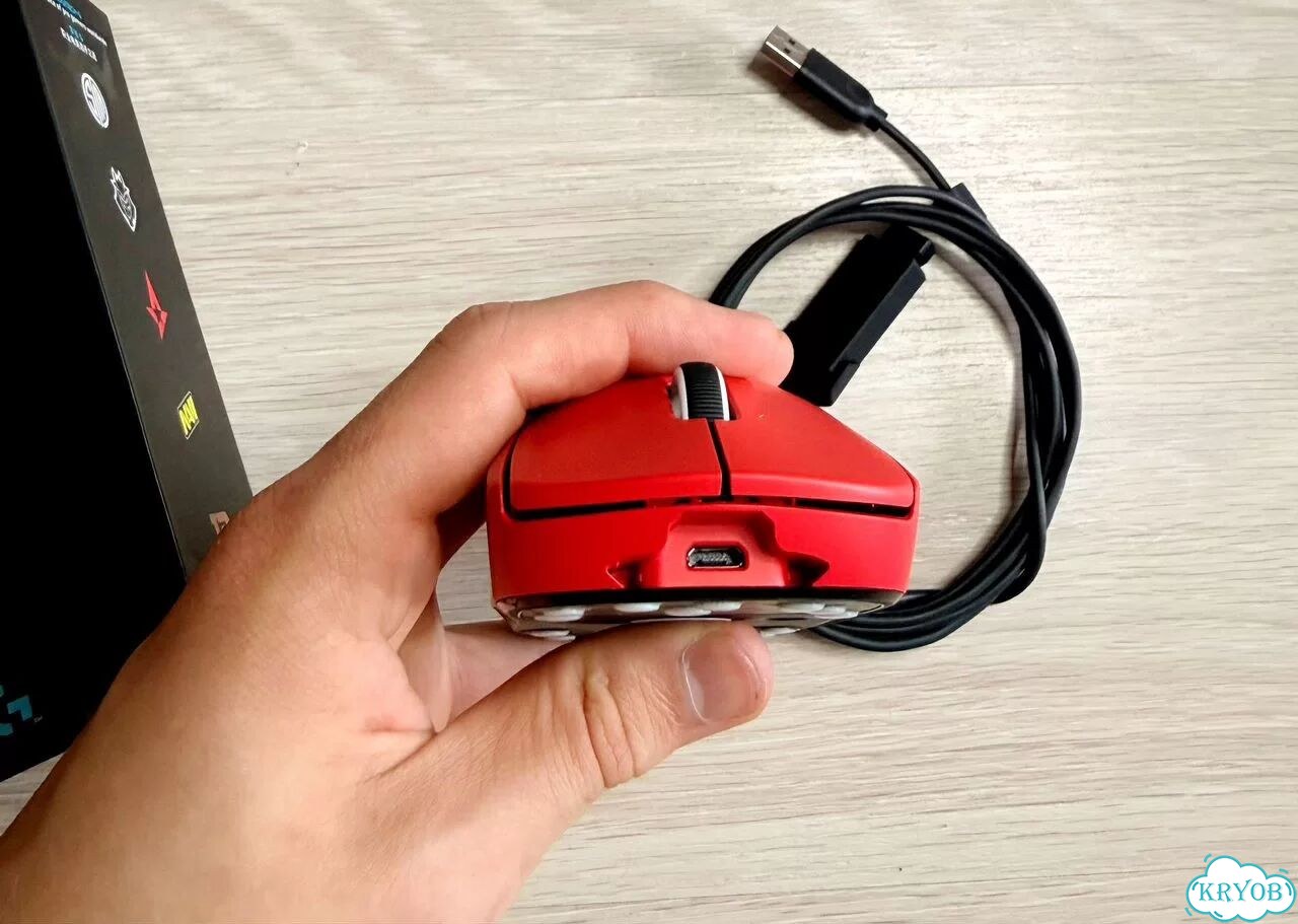 Мышка Logitech G PRO X superlight red фото 2