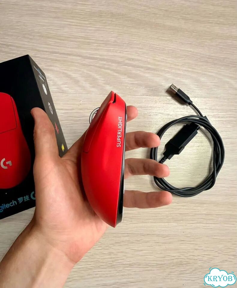 Мышка Logitech G PRO X superlight red фото 4