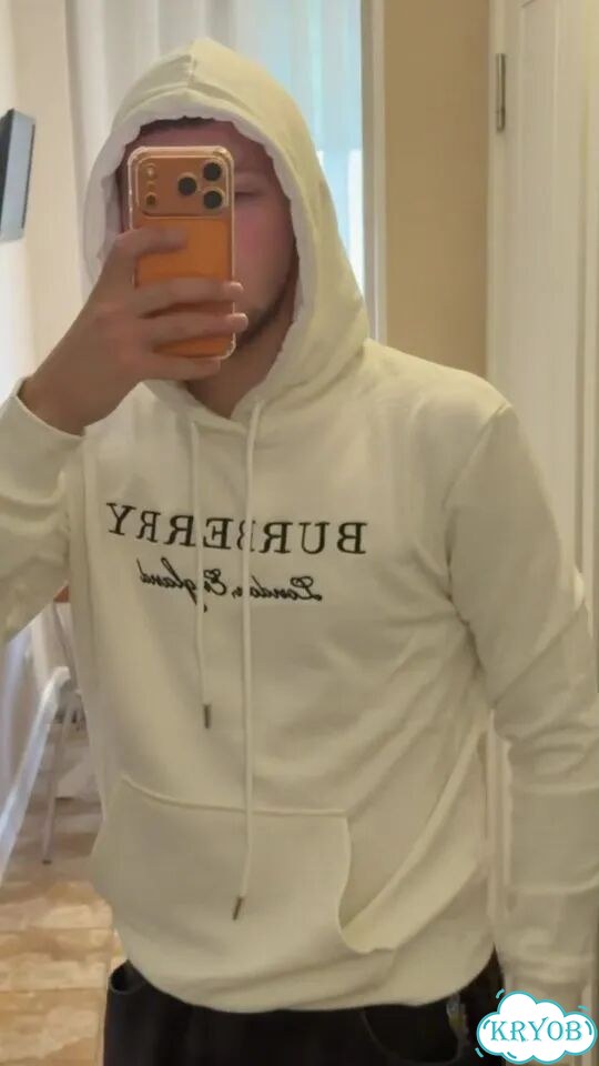 Худи Burberry с логотипом фото 1
