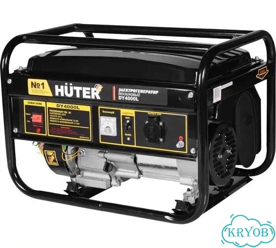 Генератор бензиновый новый Huter DY4000L 15л фото 1