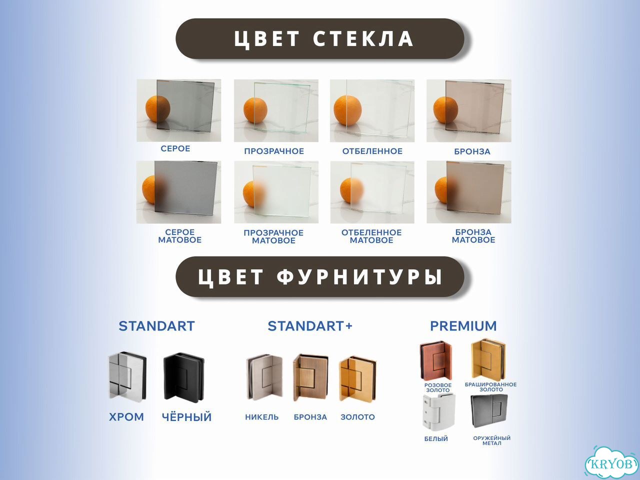 Душевая перегородка на заказ из закаленного стекла фото 5