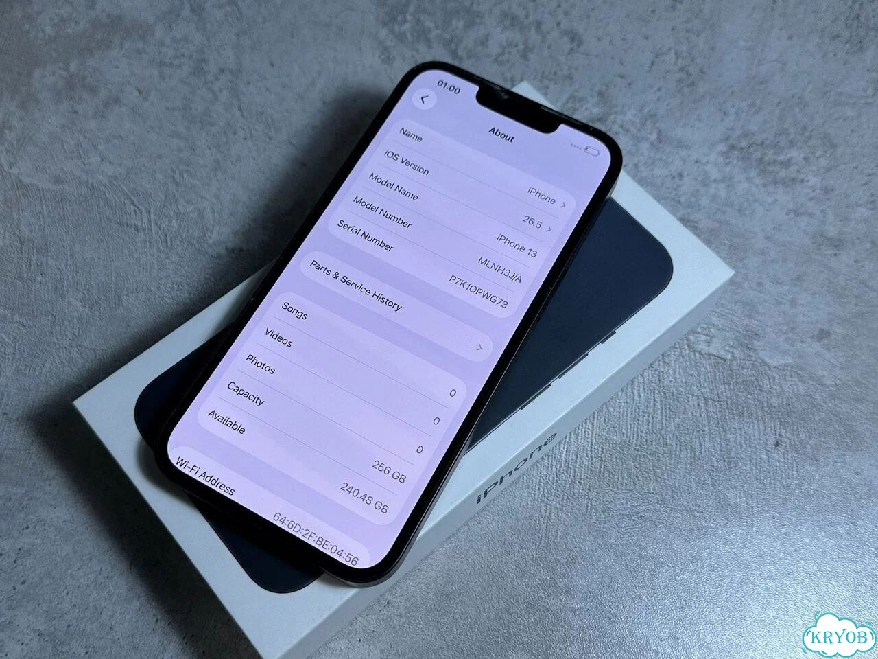 iPhone 13, 256 ГБ, SIM + eSIM фото 4