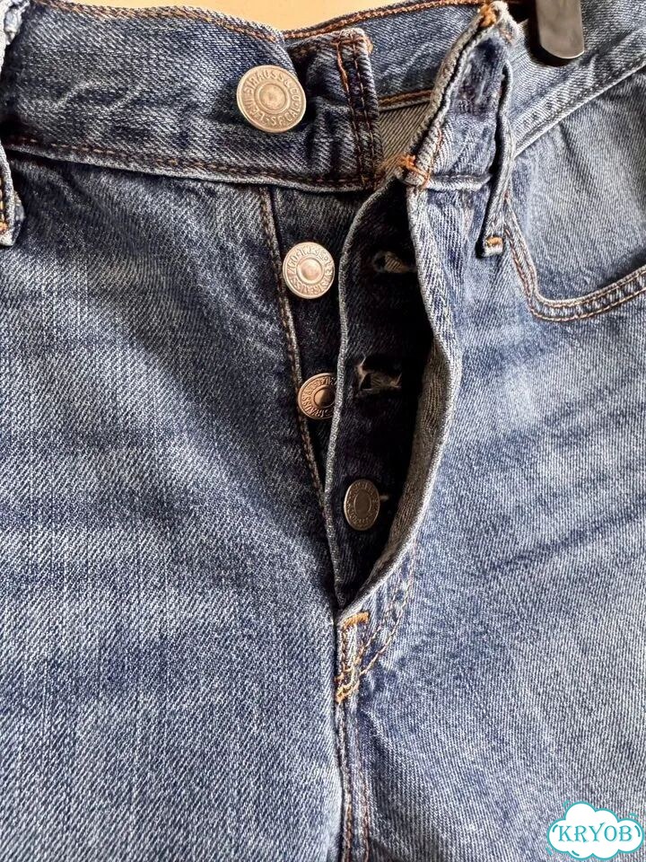 Шорты джинсовые жен Levi’s 501, W 25 (S) фото 3