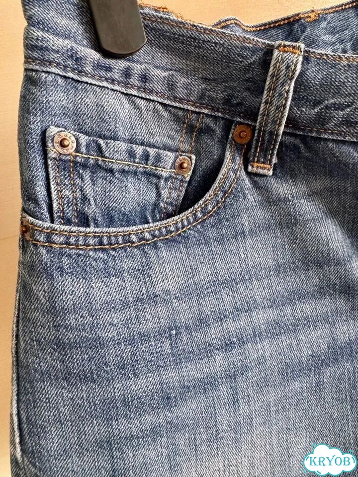 Шорты джинсовые жен Levi’s 501, W 25 (S) фото 4
