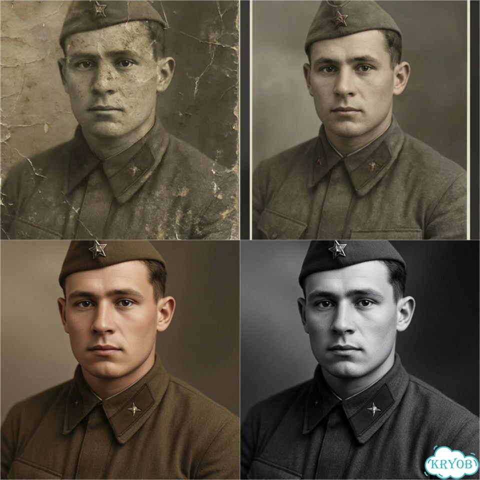 Реставрация старых фотографий фото 5