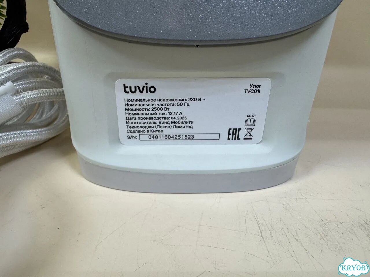 Утюг tuvio фото 5