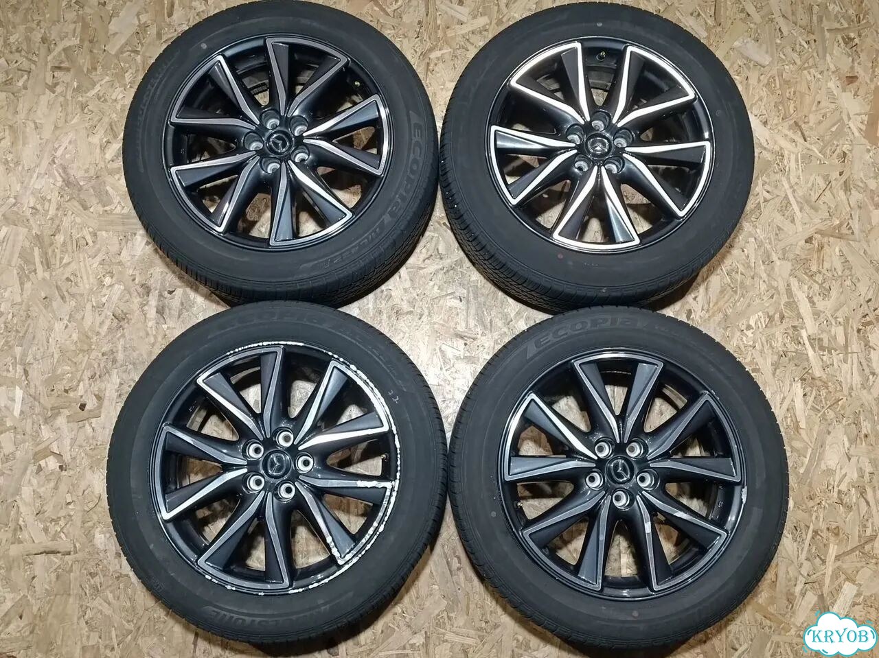 Колеса (шины+диски) Mazda 225/55 R19 5x114.3 фото 1