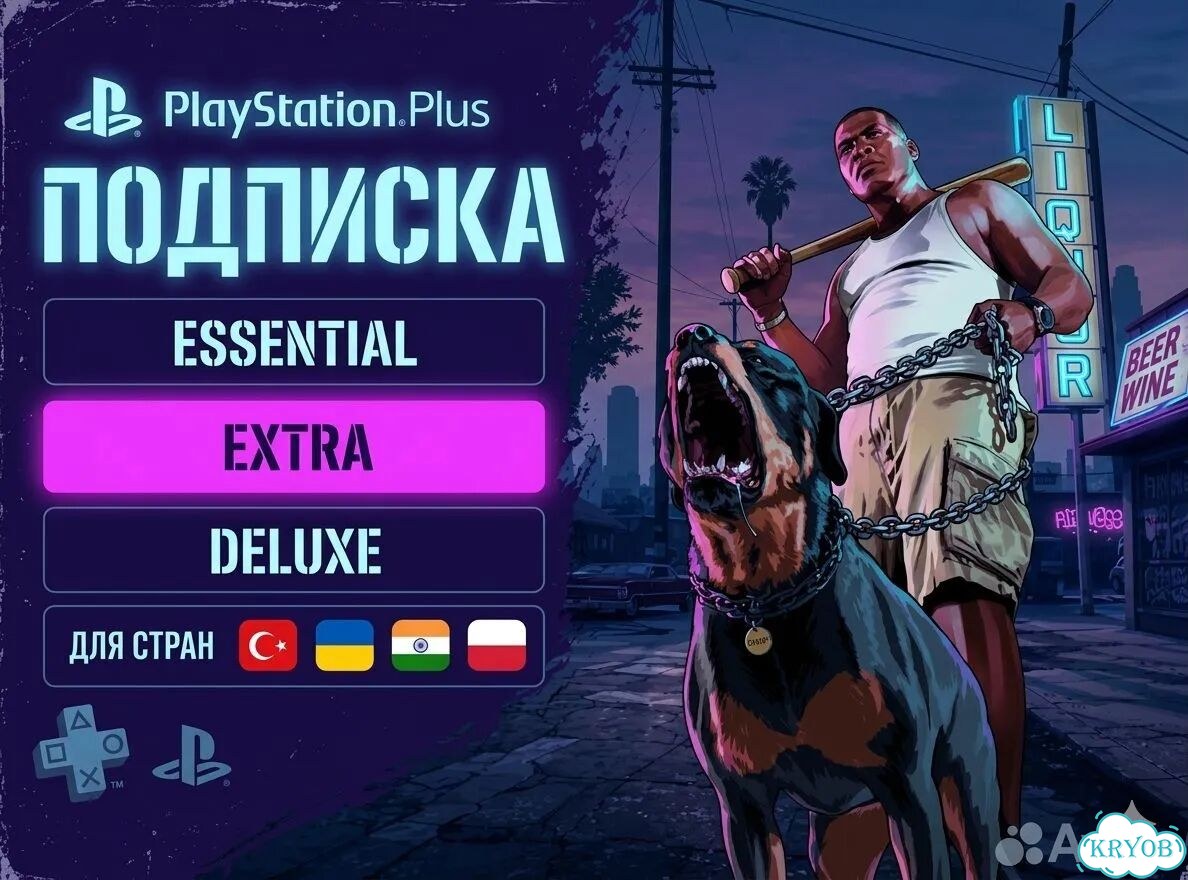 Подписка Ps Plus (Пс Плюс) Ps4/Ps5 фото 1