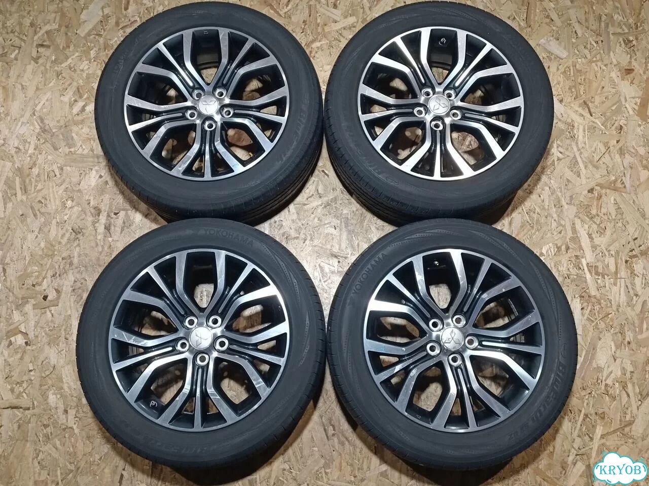 Колеса (шины+диски) Mitsubishi 225/55 R18 5x114.3 фото 1