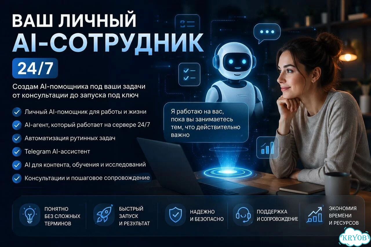Ваш личный AI-сотрудник 24/7 фото 1