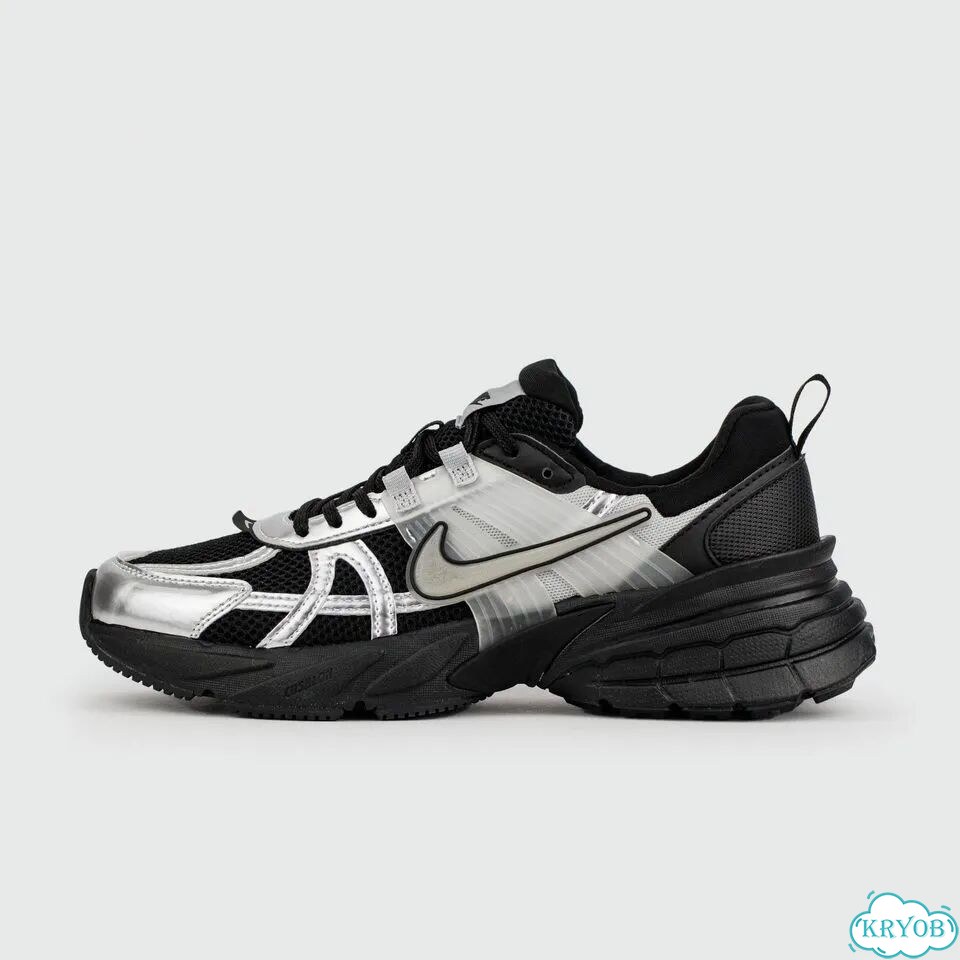 Кроссовки Nike V2K Run Black Silver фото 1