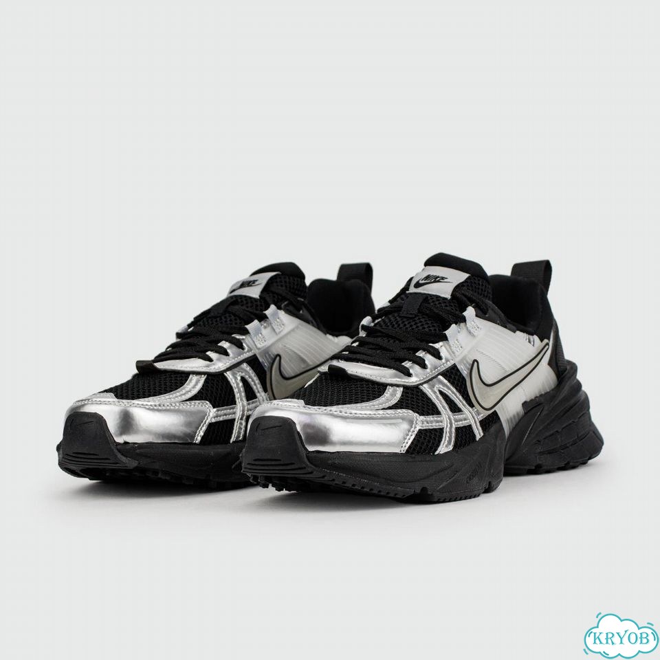 Кроссовки Nike V2K Run Black Silver фото 2