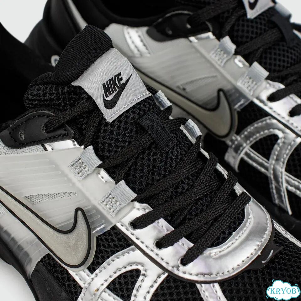 Кроссовки Nike V2K Run Black Silver фото 5