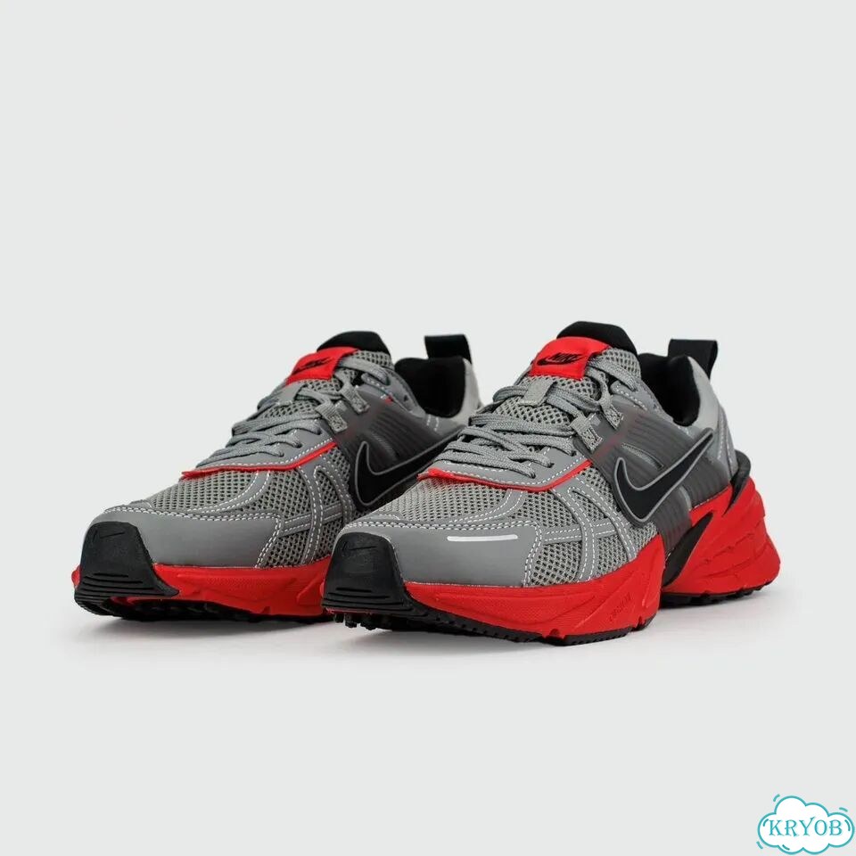 Кроссовки Nike V2K Run Grey / Red фото 2