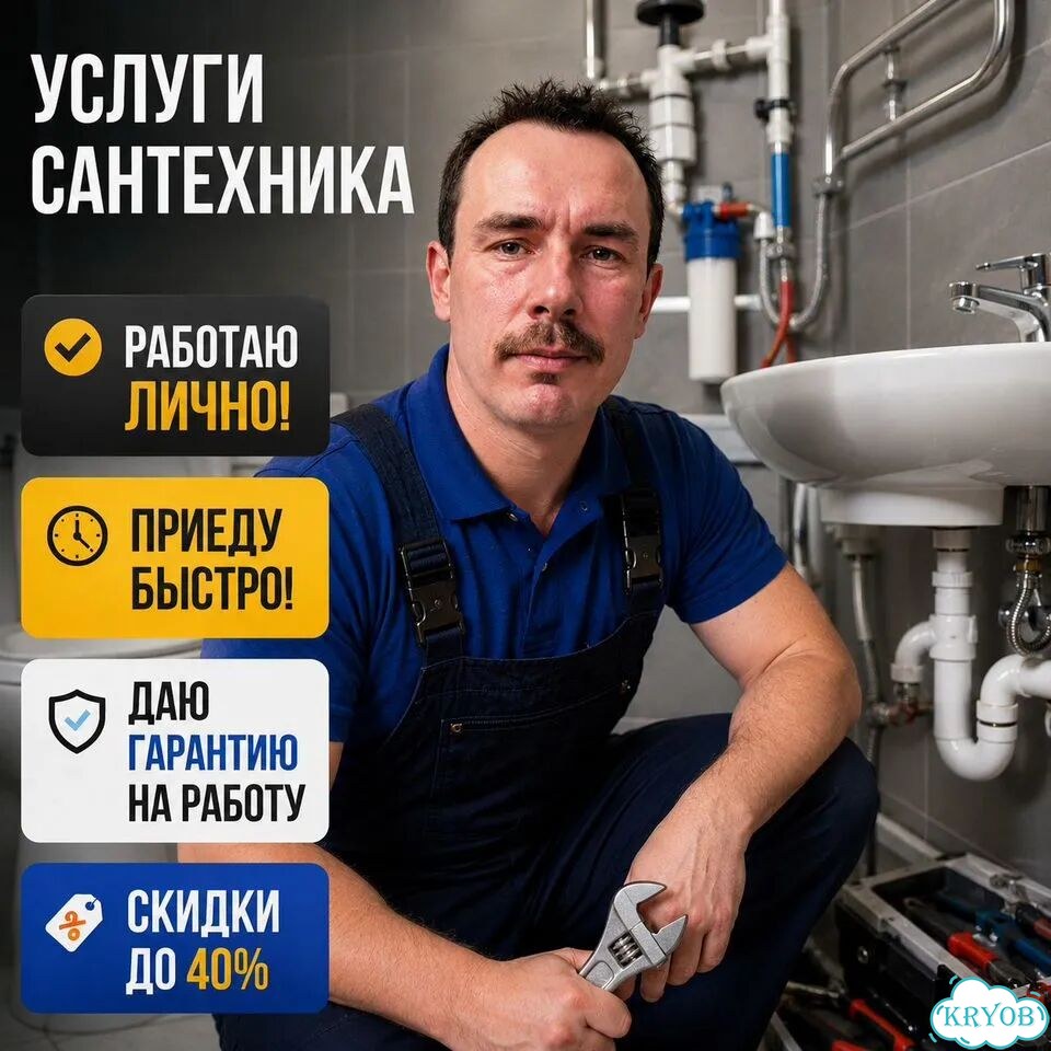 Слесарь сантехник на дом фото 1