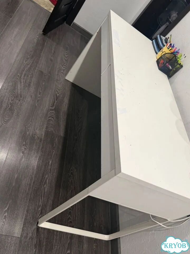 Письменный стол IKEA белый фото 5