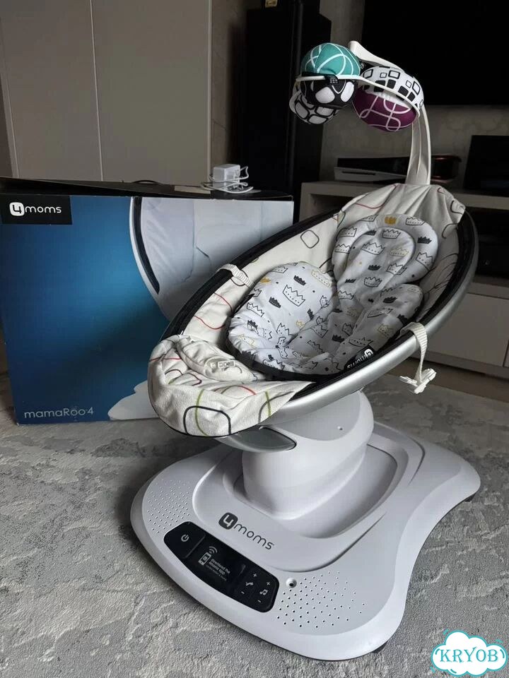 Электрокачели 4moms mamaroo 4.0 отличное состояние фото 2