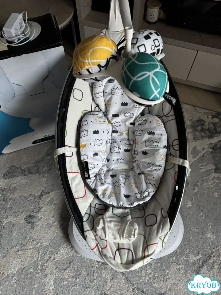 Электрокачели 4moms mamaroo 4.0 отличное состояние фото 4