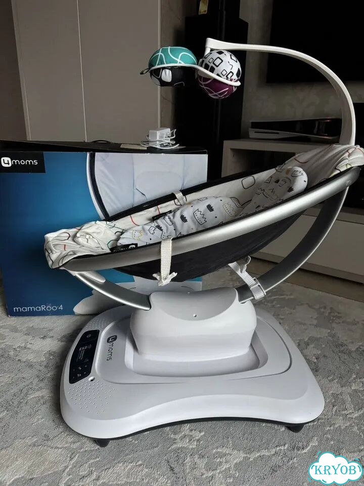 Электрокачели 4moms mamaroo 4.0 отличное состояние фото 6