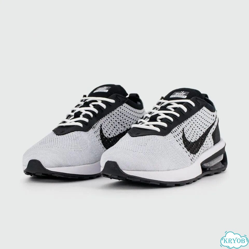 Кроссовки Nike Air Max Flyknit Racer Grey White фото 2