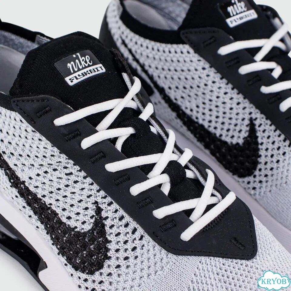 Кроссовки Nike Air Max Flyknit Racer Grey White фото 5