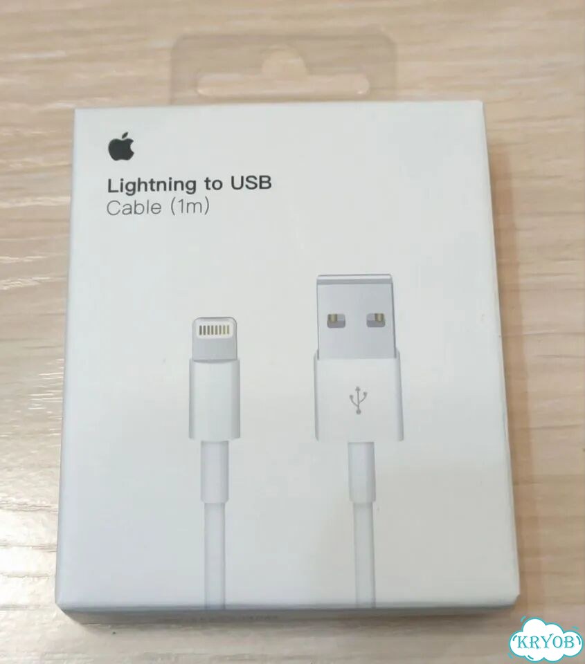 Кабель Apple lightning USB 1м новый фото 1